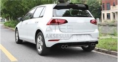 VOLKSWAGEN GOLF 7,5 2018-2020 DIFÜZÖR YENI TIP 4 EGZOZ