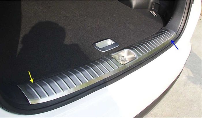 SPORTAGE 2016-2019 IÇIN UYUMLU BAGAJ ESIK KORUMASI KROM