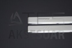 Peugeot Bipper Krom Kapı Eşiği 2 Parça 2008 ve Sonrası