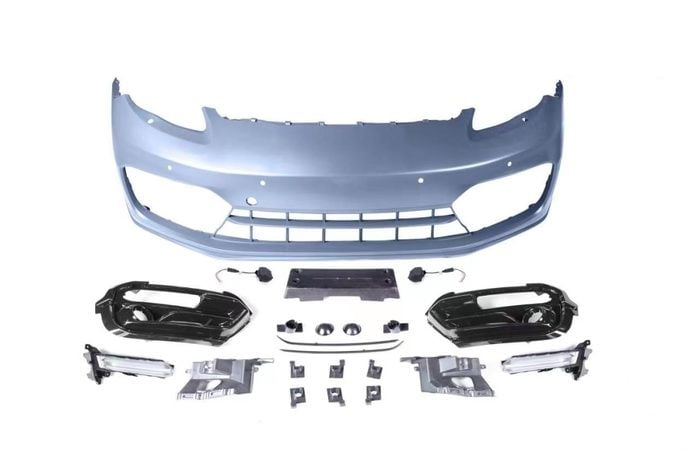 PANAMERA 2011-2013 IÇIN UYUMLU FACELIFT 2017+  YÜKSELTME IÇIN UYUMLU ÖN TAMPON SET