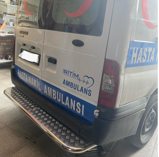 FORD TRANSİT ARKA KROM KORUMA