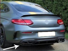 W205 C COUPE IÇIN EDITION 1 DIFÜZÖR & EGZOZ SETI PIANO BLACK (AMG)