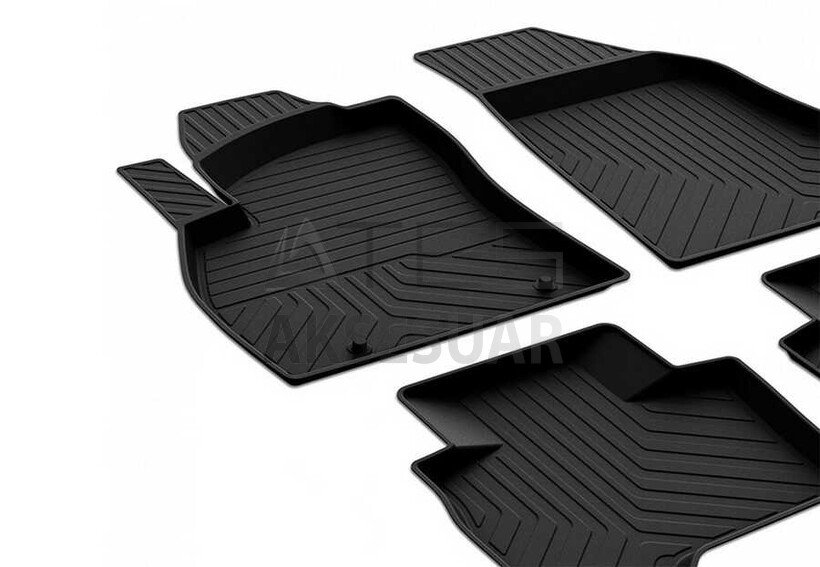 Fiat Fiorino 4D Havuzlu Paspas Siyah 2008 ve Sonrası