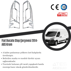 Fiat Ducato 2014 Stop Çerçevesi ABS Krom