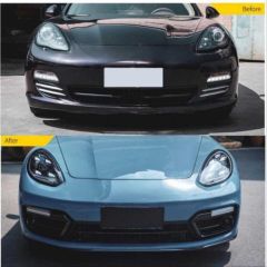 PANAMERA 2014-2016 IÇIN UYUMLU FACELIFT 2017+  YÜKSELTME IÇIN UYUMLU ÖN TAMPON SET