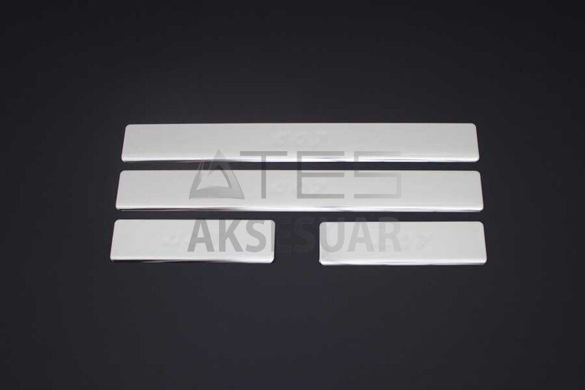 Peugeot 407 Krom Kapı Eşiği 4 Parça 2004-2010 Arası