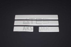 Peugeot 407 Krom Kapı Eşiği 4 Parça 2004-2010 Arası