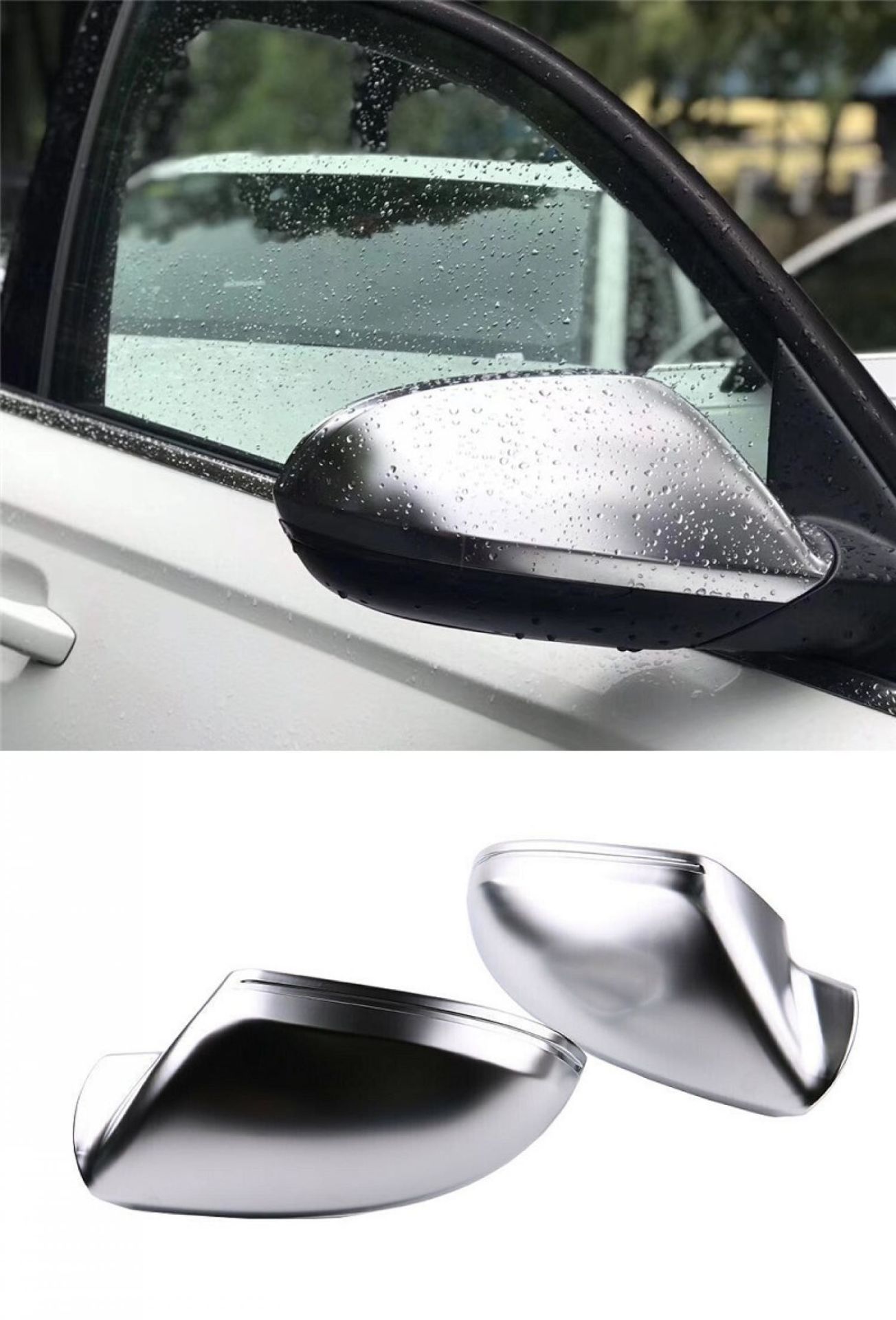 Audi A6 Ayna kapağı Taşlı 2 Parça 2008>