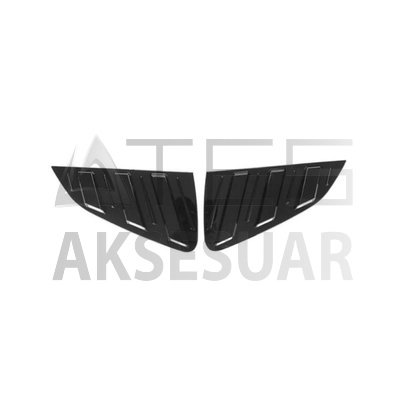 VOLKSWAGEN POLO 2019+ KELEBEK CAM KAPLAMA - PIANO BLACK