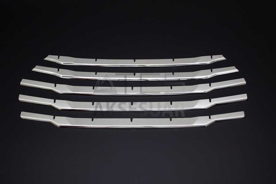 Ford Courier Krom Ön Panjur 5 Parça 2018 ve Sonrası