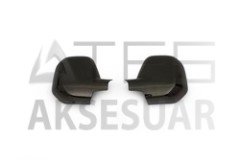 Peugeot Partner 2 Tepee Siyah Krom Ayna Kapağı 2 Parça Abs 2008-2012 Arası