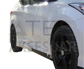 Hyundai Elentra 2012 Üstü Yan Marşpiyel Boyalı