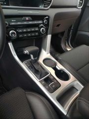 SPORTAGE 2016-2019 IÇIN UYUMLU VITES KONSOL KAPLAMASI NIKELAJ