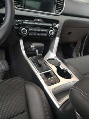 SPORTAGE 2016-2019 IÇIN UYUMLU VITES KONSOL KAPLAMASI NIKELAJ