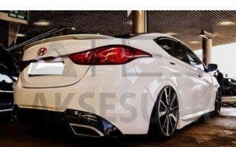 Hyundai Elentra 2012 Üstü Arka Difizör Boyalı