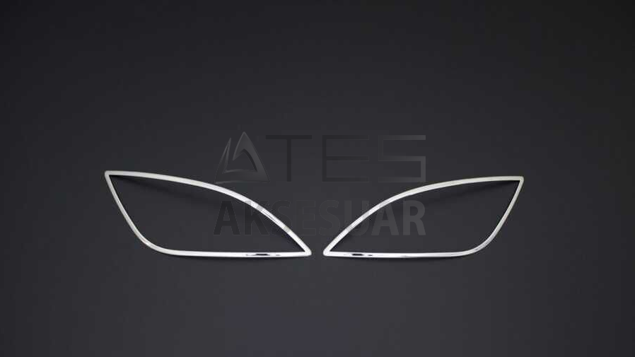 Hyundai i20 Krom Sis Farı Çerçevesi 2 Parça 2012-2014 Arası