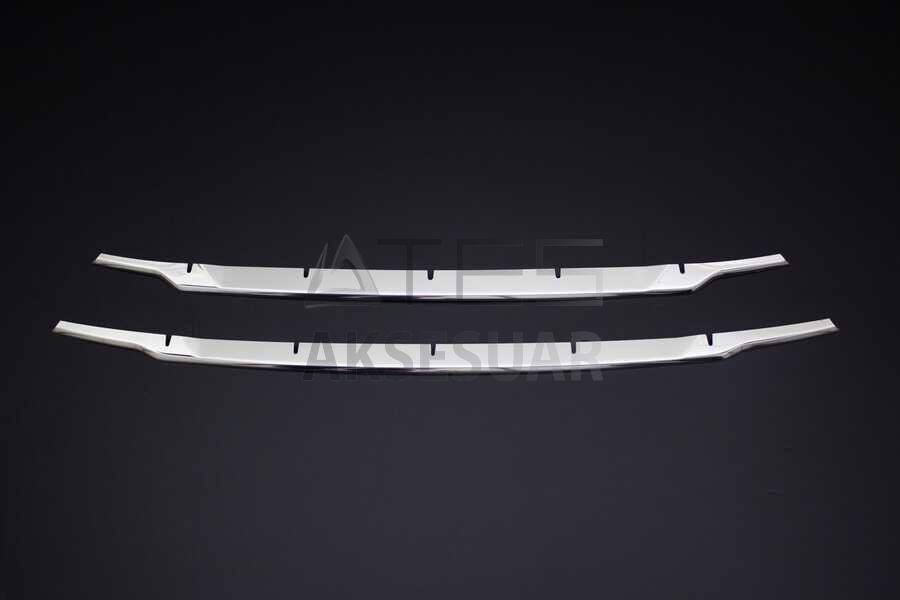 Ford Courier Krom Ön Tampon Çıtası 2 Parça 2014-2017 Arası