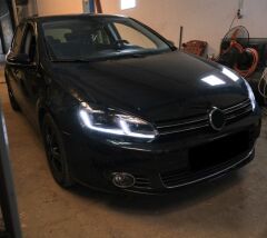 GOLF 6 2008-2012 IÇIN UYUMLU LED FAR