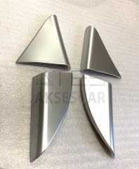 HYUNDAI TUCSON 2015-2018 KAPI CAM KENAR KAPLAMA SETI-SILVER