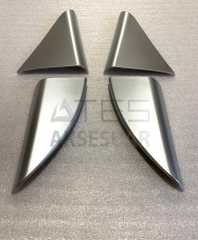 HYUNDAI TUCSON 2015-2018 KAPI CAM KENAR KAPLAMA SETI-SILVER