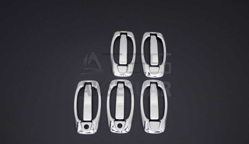 Peugeot Bipper Krom Kapı Kolu 5 Kapı Set 2008 ve Sonrası