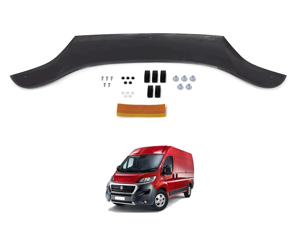 Fiat Ducato Ön Kaput Koruyucu Rüzgarlık 3mm (ABS) 2014-