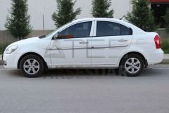 Hyundai Accent Era Sedan Krom Yan Kapı Çıtası 4 Parça 2005-2011 Arası