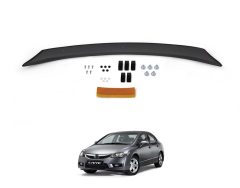 Honda Civic 8 Ön Kaput Koruma Rüzgarlık 4mm (ABS) 06-12