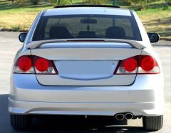 CIVIC FD6 2006-2012 IÇIN UYUMLU  ISIKLI SPOILER (BOYASIZ)
