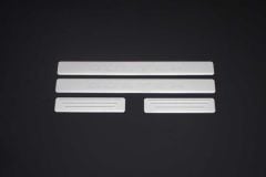 Dacia Duster Kapı Eşiği 4 Parça Paslanmaz Çelik 2012