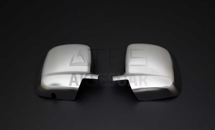 Peugeot Bipper Saten Krom Ayna Kapağı 2 Parça Abs 2008 ve Sonrası