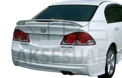 Honda Civic 2007-2011 Işıklı Spoiler Boyalı