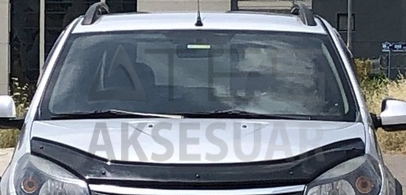 Dacia Sandero Ön Kaput Koruma Rüzgarlık 3mm (ABS) 2009-1