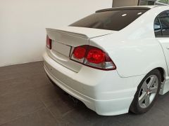 CIVIC FD6 2006-2012 IÇIN UYUMLU  HYBRID ISIKSIZ SPOILER (BOYASIZ)