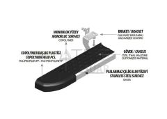 Citroen Berlingo 3 Nevada Yan Basamak Alüminyum 2019 ve Sonrası