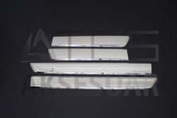 Peugeot Bipper Krom Yan Kapı Çıtası 4 Parça 2008 ve Sonrası