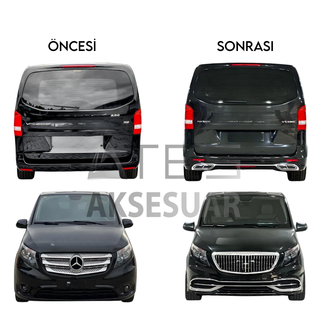 Mercedes Benz Vito W447 Uyumlu Maybach Bodykit