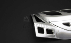 Peugeot Bipper Saten Krom Stop Çerçevesi 2 Parça Abs 2008 ve Sonrası