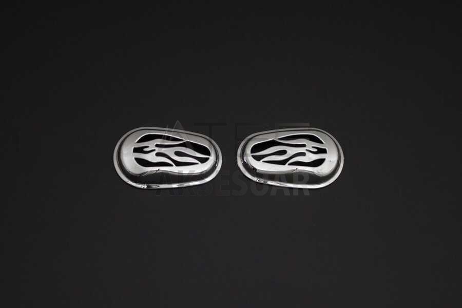 Ford Connect Krom Sinyal Çerçevesi 2 Parça ABS 2002-2014 Arası