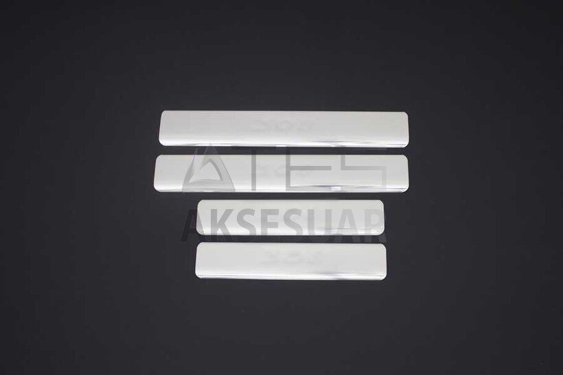 Peugeot 308 HB/SW Krom Kapı Eşiği 4 Parça 2007-2013 Arası