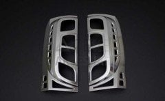 Citroen Nemo Saten Krom Stop Çerçevesi 2 Parça Abs 2007 ve Sonrası