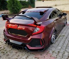 CIVIC FC5 2016-2020 IÇIN UYUMLU TYPE R SPOILER BOYASIZ
