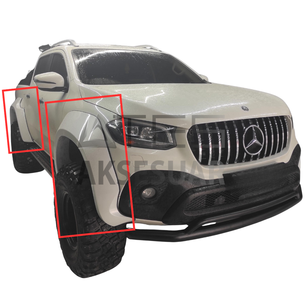 Mercedes X-Class Çamurluk Jumbo Dodik