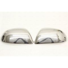 Skoda Fabia Ayna Kapağı 2 Parça Paslanmaz Çelik 2014