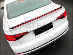 AUDI A4 2016-2019 LED SPOILER PIANO BLACK (PARLAK SIYAH)