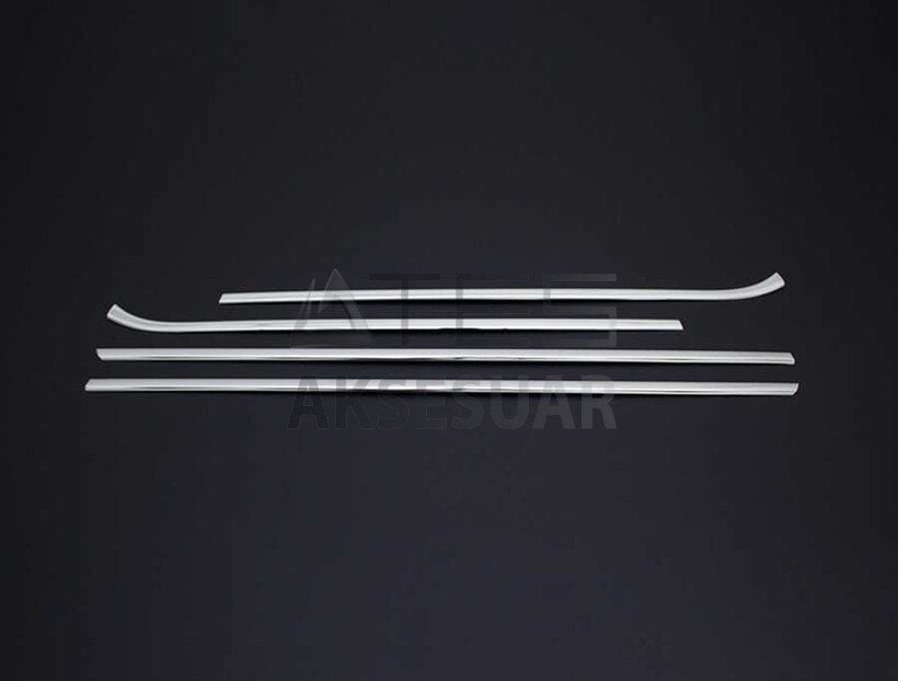 Peugeot 308 Krom Cam Çıtası 4 Parça 2014 ve Sonrası