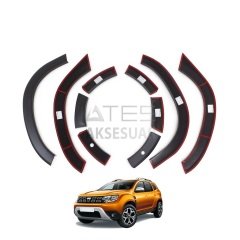 Dacia Duster Çamurluk Dodik UV Kat. (ABS) 8 Parça 2018-