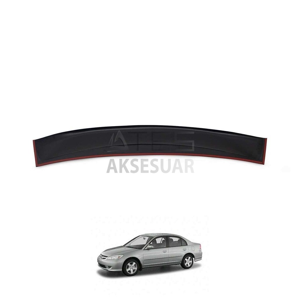 Honda Civic 7 Arka Cam Üstü Spoyler Akrilik (ABS) 01-200