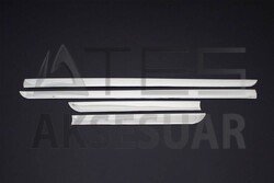 Opel Antara Siyah Krom Yan Kapı Çıtası 4 Parça 2007-2017 Arası