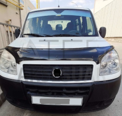 Fiat Doblo Ön Kaput Koruma Rüzgarlık 3mm (ABS) 2006-2010